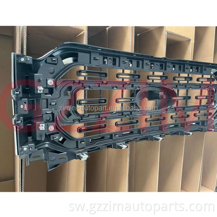 Grille Grille Nyeusi Orginal Front Grille Fit Kwa F150 2021